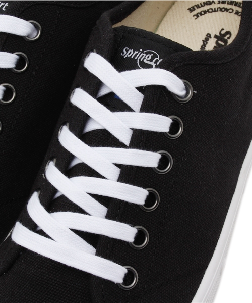 Spring Court（スプリングコート）の「Spring Court　ローカットスニーカー（スニーカー・レディース・ホワイト/ブラック・36/37/38/39）」の8枚目の写真