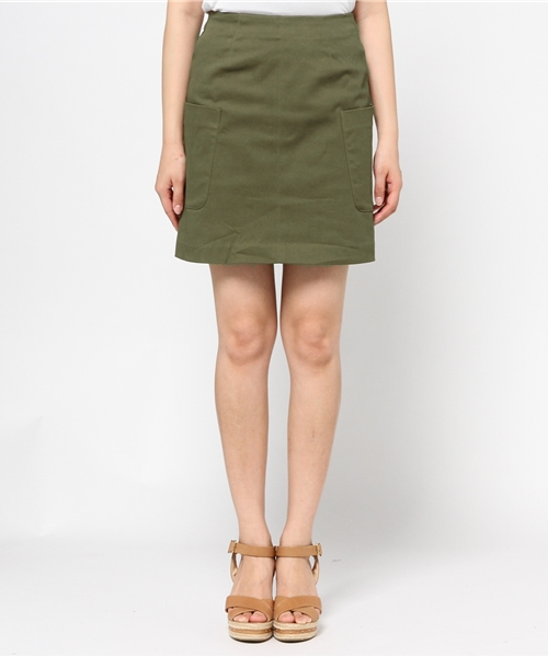 Chico（チコ）の「BIGポケットスカート（スカート・レディース・カーキ/クリーム・FREE）」の5枚目の写真