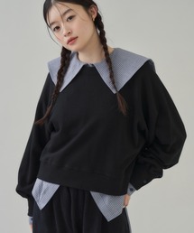slit cuffs sweatshirts / スリットカフススウェット