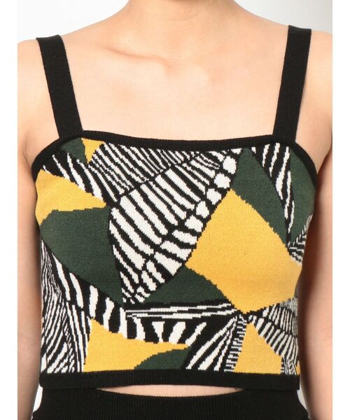 EVRIS(エヴリス)の「ジャガードキャミニット【セットアップ着用可能】(キャミソール・レディース・ブラック/ネイビー/オレンジ・FREE)」の21枚目の写真