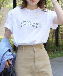 HER CLOSET | 【shemoshelly】WEB限定waveロゴTシャツ(Tシャツ/カットソー)