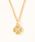 LUGG NAGG�i���O�i�O�j�́u�yPirlo/�s�����z BRASS CLOVER NECKLACE / �N���[�o�[�l�b�N���X�i�l�b�N���X�j�v�b�S�[���h