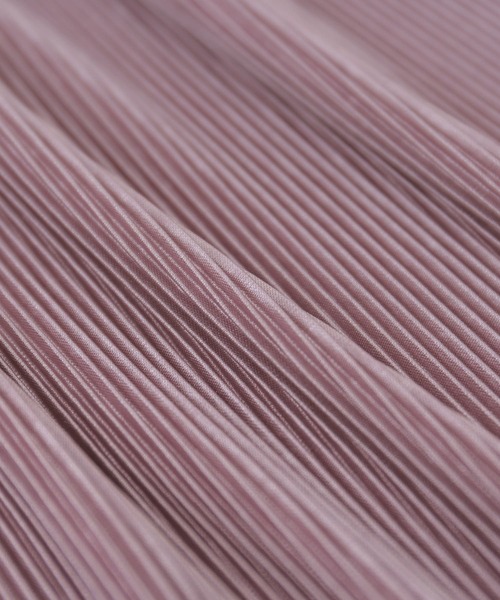 osharewalker（オシャレウォーカー）の「『メローデザインティアードプリーツスカート』（スカート・レディース・ピンク/ブラック・FREE）」の12枚目の写真