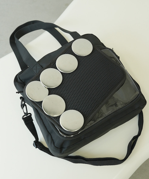 c.u.l(シーユーエル)の「【推し活】 2WAY ヲタ活 痛ショルダーバッグ cula618(ショルダーバッグ・レディース・パープル/ホワイト/ライトグリーン/ピンク/ブルーグレー/ブラック・FREE)」の16枚目の写真