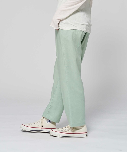 HONEYSUCKLE ROSE（ハニーサックルローズ）の「【HONEYSUCKLE ROSE】サラサラリネン混イージーパンツ（その他パンツ・レディース・ブラック/グリーン/ネイビー/キナリ/イエロー・L/S/M）」の17枚目の写真
