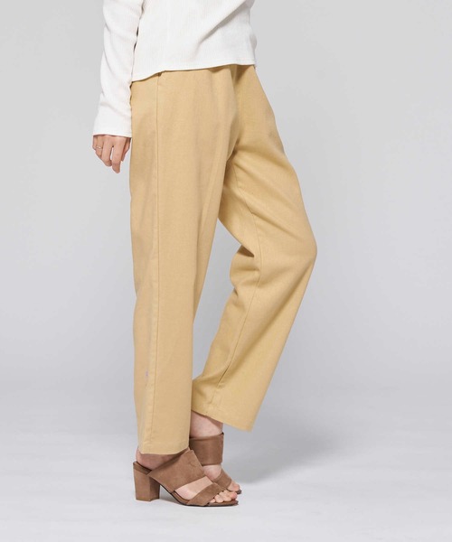 HONEYSUCKLE ROSE（ハニーサックルローズ）の「【HONEYSUCKLE ROSE】サラサラリネン混イージーパンツ（その他パンツ・レディース・ブラック/グリーン/ネイビー/キナリ/イエロー・L/S/M）」の22枚目の写真
