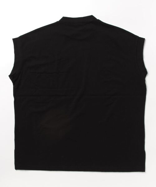 reca（レカ）の「フレンチスリーブロゴTシャツ（Tシャツ/カットソー・レディース・ブラック/オフホワイト/グレイッシュベージュ・FREE）」の4枚目の写真