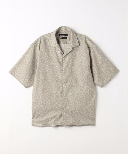 green label relaxing（グリーンレーベルリラクシング）の「ミュルーズ オープンカラー シャツ（シャツ/ブラウス・メンズ・ベージュ/ネイビー/ダークグリーン・S/L/M/XL）」の13枚目の写真