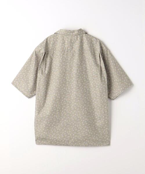 green label relaxing（グリーンレーベルリラクシング）の「ミュルーズ オープンカラー シャツ（シャツ/ブラウス・メンズ・ベージュ/ネイビー/ダークグリーン・S/L/M/XL）」の14枚目の写真