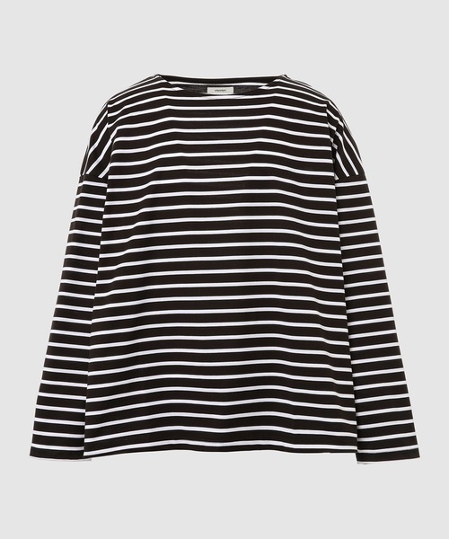 WhoWhat(フーワット)の「5X CUT-SEW <LONG SLEEVE>(Tシャツ/カットソー・メンズ・ホワイト×ブルー/ブラック×ホワイト/ブラック/ホワイト×ブラック/ホワイト・FREE)」の5枚目の写真
