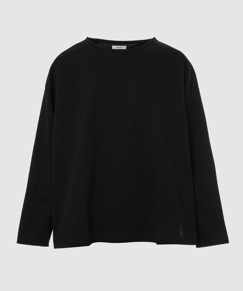 WhoWhat(フーワット)の「5X CUT-SEW <LONG SLEEVE>(Tシャツ/カットソー・メンズ・ホワイト×ブルー/ブラック×ホワイト/ブラック/ホワイト×ブラック/ホワイト・FREE)」の4枚目の写真