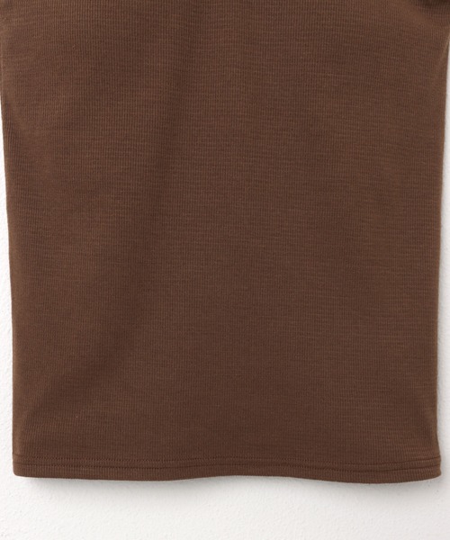 andme（アンドミー）の「【7色展開】カップ付きホルターネック風キャミソール（キャミソール・レディース・キナリ/オレンジ/ブラウン/ブラック/ブルー/ピンク/ベージュ・FREE）」の13枚目の写真