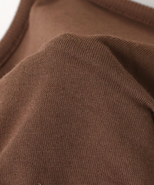 andme（アンドミー）の「【7色展開】カップ付きホルターネック風キャミソール（キャミソール・レディース・キナリ/オレンジ/ブラウン/ブラック/ブルー/ピンク/ベージュ・FREE）」の11枚目の写真