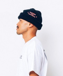 AlexanderLeeChang | AlexanderLeeChang アレキサンダーリーチャン / BLC KNIT CAP ALEX LOGO ロゴ刺繍ニットキャップ ビーニー / BC052317(ニットキャップ/ビーニー)