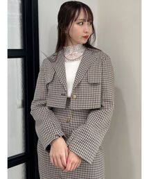 dazzlin | ジップスリーブポケットジャケット【セットアップ着用可能】(テーラードジャケット)