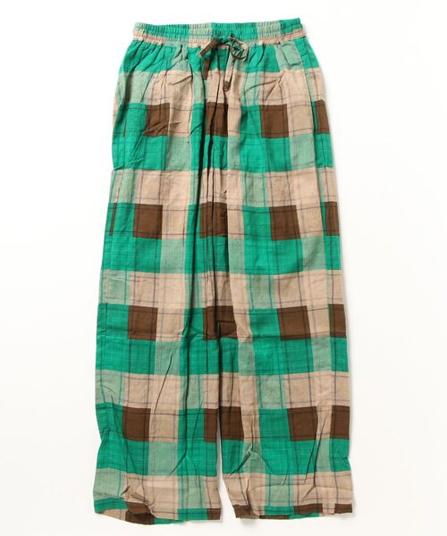 sandy（サンディー）の「【sandy】プリントイージーパンツ（その他パンツ・レディース・ブラウン/ブラック/グリーン・FREE）」の3枚目の写真