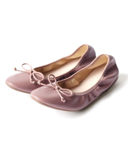 RiiiKa（リーカ）の「【RiiiKa/リーカ】軽ラク柔らかバレエシューズ（バレエシューズ・レディース・グリーン/ピンク系その他/ベージュ/ブラック・22.5cm/23.0cm/23.5cm/24.0cm/24.5cm）」の8枚目の写真