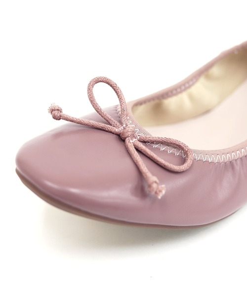 RiiiKa（リーカ）の「【RiiiKa/リーカ】軽ラク柔らかバレエシューズ（バレエシューズ・レディース・グリーン/ピンク系その他/ベージュ/ブラック・22.5cm/23.0cm/23.5cm/24.0cm/24.5cm）」の7枚目の写真