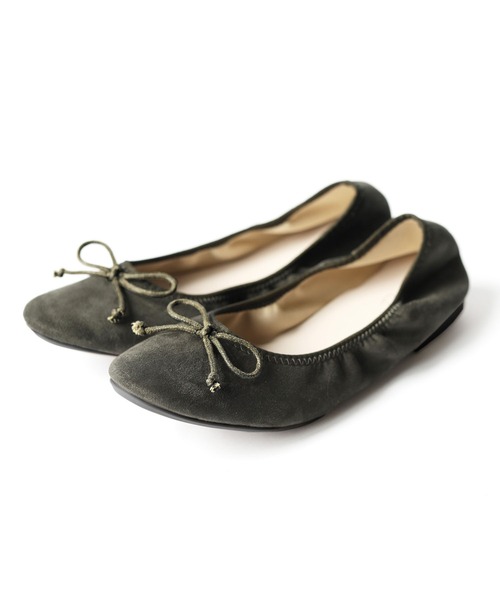 RiiiKa（リーカ）の「【RiiiKa/リーカ】軽ラク柔らかバレエシューズ（バレエシューズ・レディース・グリーン/ピンク系その他/ベージュ/ブラック・22.5cm/23.0cm/23.5cm/24.0cm/24.5cm）」の10枚目の写真