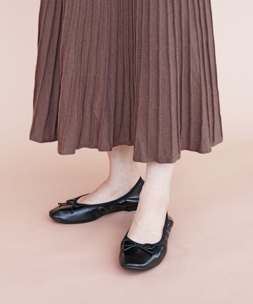 RiiiKa（リーカ）の「【RiiiKa/リーカ】軽ラク柔らかバレエシューズ（バレエシューズ・レディース・グリーン/ピンク系その他/ベージュ/ブラック・22.5cm/23.0cm/23.5cm/24.0cm/24.5cm）」の19枚目の写真