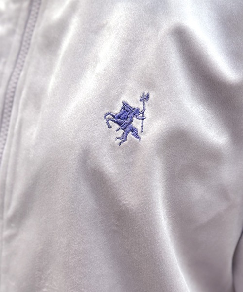 classicalelf（クラシカルエルフ）の「大人の旬スタイル！胸刺繍ベロアトラックジャケット（スウェット・レディース・ベージュ/ブラウン/グレイッシュブルー/ピンクベージュ・SMALL/MEDIUM/X-LARGE/LARGE）」の22枚目の写真