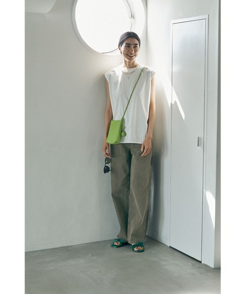 marjour（マージュール）の「NUANCE MOCHA DENIM（デニムパンツ・レディース・モカ・S/M）」の5枚目の写真