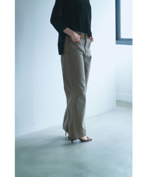 marjour（マージュール）の「NUANCE MOCHA DENIM（デニムパンツ・レディース・モカ・S/M）」の10枚目の写真
