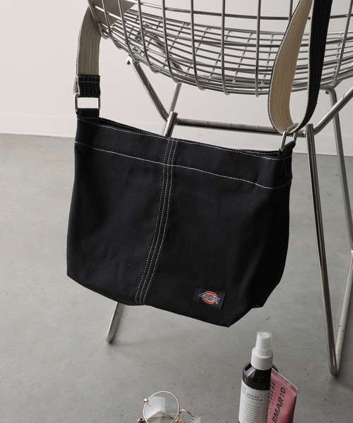 Dickies（ディッキーズ）の「【Dickies】ワーカーズ/キャンバス/ミニショルダーバッグ（ショルダーバッグ・メンズ・ライトブラウン/ブラック/オフホワイト・FREE）」の8枚目の写真