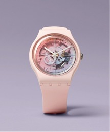 SWATCH（スウォッチ）の「FLEETINGLY PINK PAY!（アナログ腕時計）」