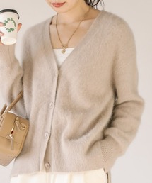 RIVE DROITE | ファーヤーンカーディガン(カーディガン/ボレロ)