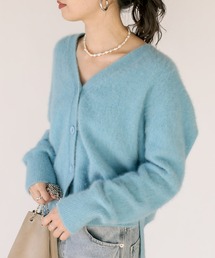 ファーヤーンカーディガン