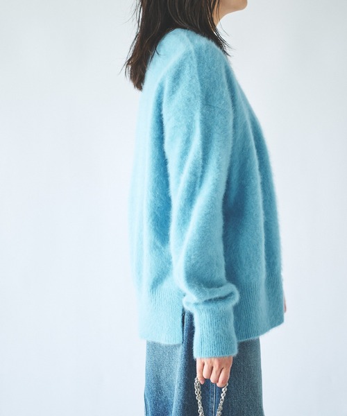 RIVE DROITE（リヴドロワ）の「ファーヤーンカーディガン