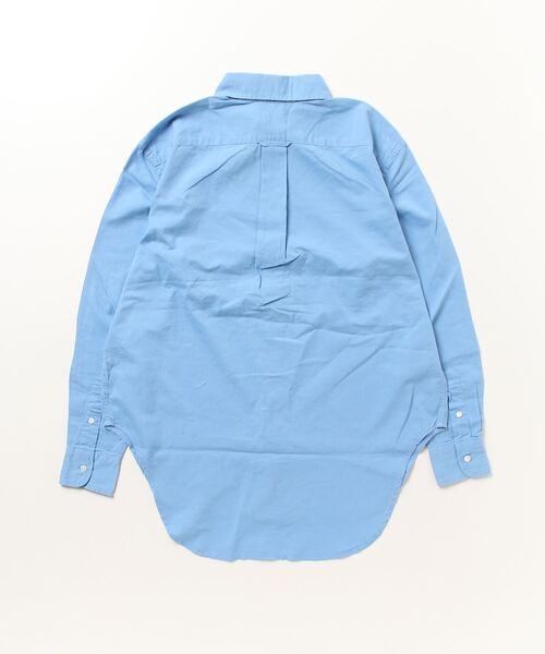 POLO RALPH LAUREN（ポロ ラルフ ローレン）の「リラックスド フィット コットン ツイル シャツ（シャツ/ブラウス・レディース・ブルー系2・L/M/S/XS/XXS）」の2枚目の写真