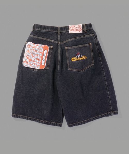 centimeter（センチメーター）の「centimeter wide denim half pants（デニムパンツ・メンズ・インディゴブルー/ブラック/ライトブルー・MEDIUM/LARGE/X-LARGE）」の8枚目の写真