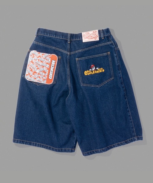 centimeter（センチメーター）の「centimeter wide denim half pants（デニムパンツ・メンズ・インディゴブルー/ブラック/ライトブルー・MEDIUM/LARGE/X-LARGE）」の9枚目の写真