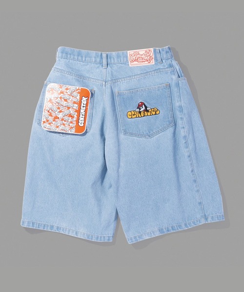 centimeter（センチメーター）の「centimeter wide denim half pants（デニムパンツ・メンズ・インディゴブルー/ブラック/ライトブルー・MEDIUM/LARGE/X-LARGE）」の10枚目の写真