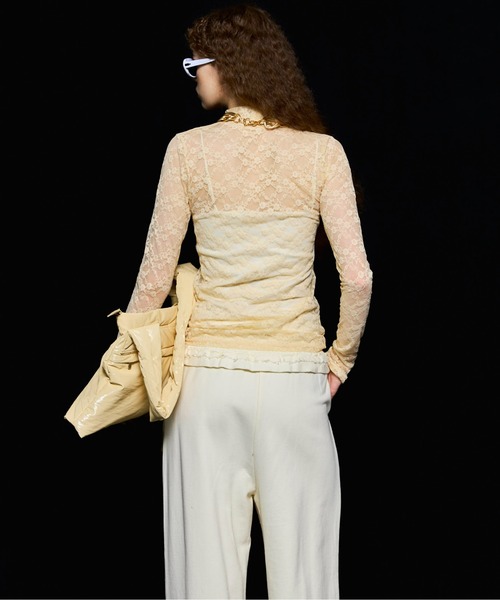MAISON SPECIAL（メゾンスペシャル）の「Lace Turtle Top/レース