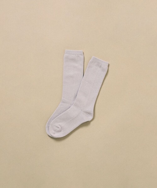 こども ビームス(コドモビームス)の「こども ビームス / ハイソックス(9~22cm)(ソックス/靴下・キッズ・ナチュラル/ラベンダー/レッド系その他3/ブラウン系その他2/ブラック系その他3/ブルー系その他4/イエロー/レッド系その他・M(15-18)/S(9-14)/L(19-22))」の5枚目の写真