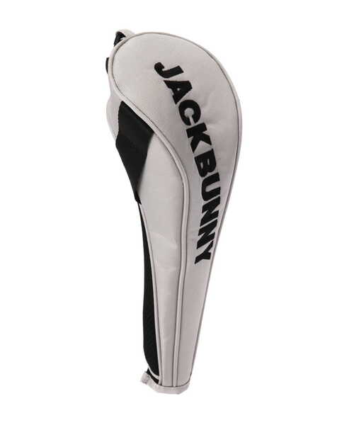 【Jack Bunny!!】【定番】ロゴファスナー フェアウェイウッド用 ヘッドカバー (UNISEX)（ゴルフグッズ）｜Jack Bunny!!（ジャックバニー）