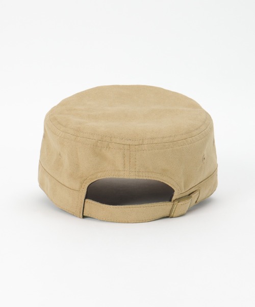 UNIVERSAL OVERALL（ユニバーサルオーバーオール）の「UNIVERSAL OVERALL フェイクスウェードワークキャップ（キャップ・メンズ・ベージュ/ブラック/オリーブ・FREE）」の10枚目の写真
