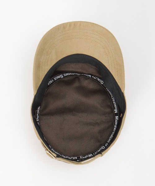 UNIVERSAL OVERALL（ユニバーサルオーバーオール）の「UNIVERSAL OVERALL フェイクスウェードワークキャップ（キャップ・メンズ・ベージュ/ブラック/オリーブ・FREE）」の7枚目の写真