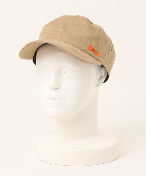 UNIVERSAL OVERALL（ユニバーサルオーバーオール）の「UNIVERSAL OVERALL フェイクスウェードワークキャップ（キャップ・メンズ・ベージュ/ブラック/オリーブ・FREE）」の19枚目の写真