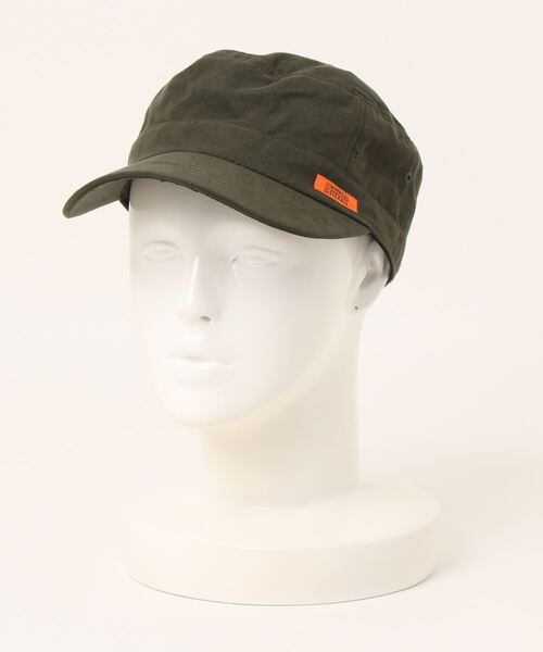 UNIVERSAL OVERALL（ユニバーサルオーバーオール）の「UNIVERSAL OVERALL フェイクスウェードワークキャップ（キャップ・メンズ・ベージュ/ブラック/オリーブ・FREE）」の18枚目の写真