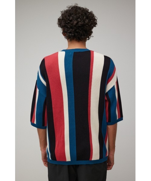 セール】MULTI COLOR GARTER KNIT/マルチカラーガーターニット（ニット