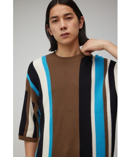 セール】MULTI COLOR GARTER KNIT/マルチカラーガーターニット（ニット