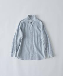 conges payes ADIEU TRISTESSE | ダンガリースタンドカラーシャツ(シャツ/ブラウス)