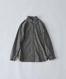 conges payes ADIEU TRISTESSE | ダンガリースタンドカラーシャツ(シャツ/ブラウス)