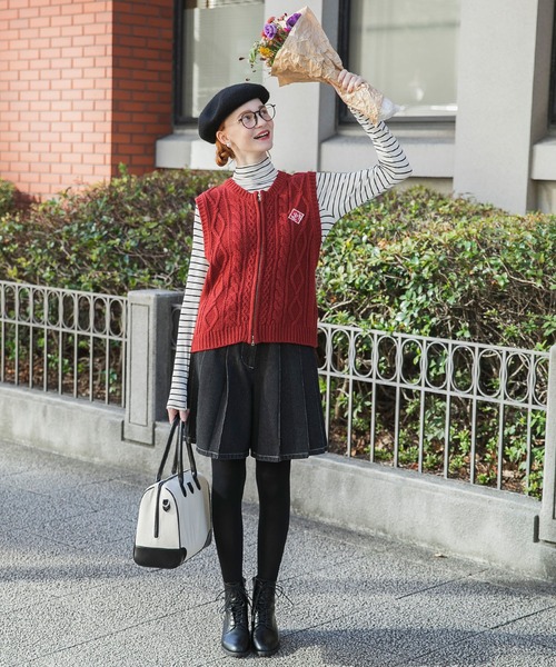 BONLECILL（ボンルシール）の「2wayアソート トラベルボストンバッグ／ショルダーバッグ（ボストンバッグ・レディース・ブラウン/アイボリー/ブラック/ベージュ系1・FREE）」の19枚目の写真