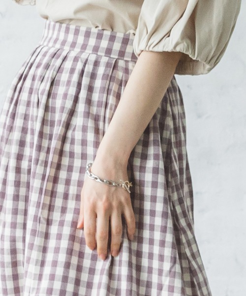 pairmanon（ペアマノン）の「【ママサイズ】総柄ロングスカート（スカート・レディース・ブラウン系その他/グリーン系その他/ブルー系その他3/パープル系その他2/グレー系その他/ベージュ系その他3/ベージュ系その他4/グリーン系その他4/グリーン系その他3・FREE）」の18枚目の写真