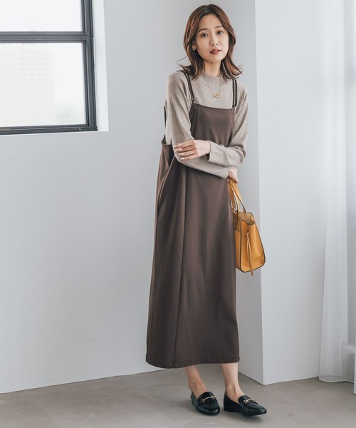 GLOBAL WORK(グローバルワーク)の「メルティリブハイネックプルオーバー/904802(ニット/セーター・レディース・オリーブ/ダークブルー/その他/杢グレー/ベージュ系その他2/ブラック/ベージュ系その他/アイボリー/ボルドー/カーキ系/ネイビー・MEDIUM/LARGE)」の12枚目の写真